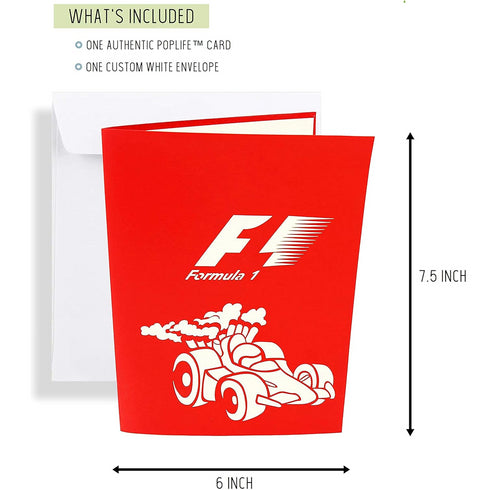 Pop-up Card _ Formula 1